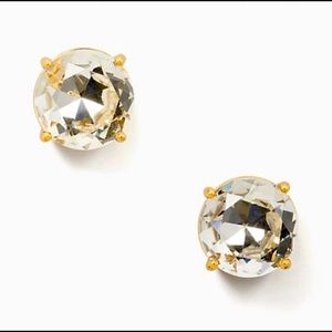 Kate Spade Large Gumdrop Crystal Stud Earrings
